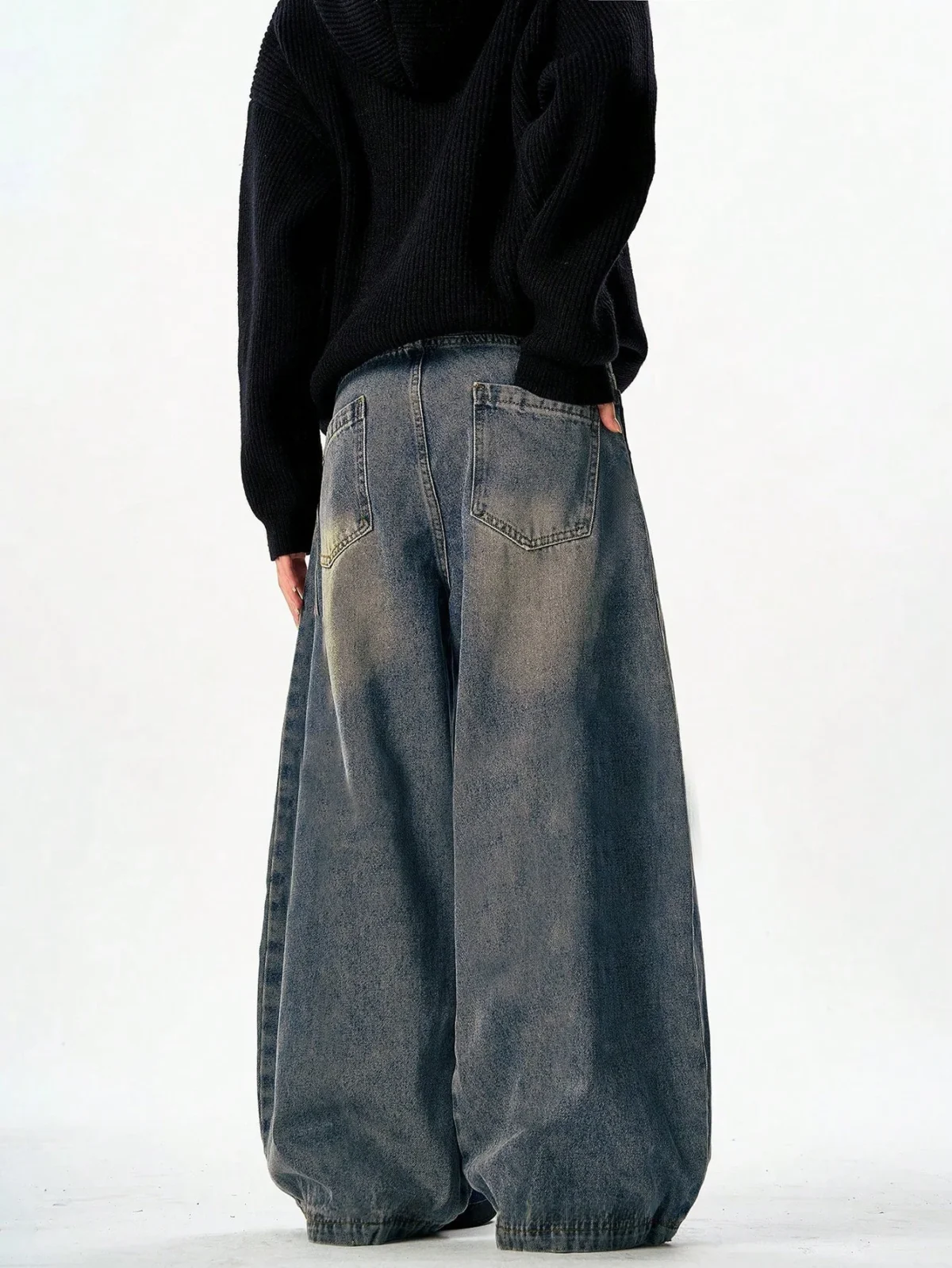 NORULES® Antique Blue Baggy Japan Fit Jeans