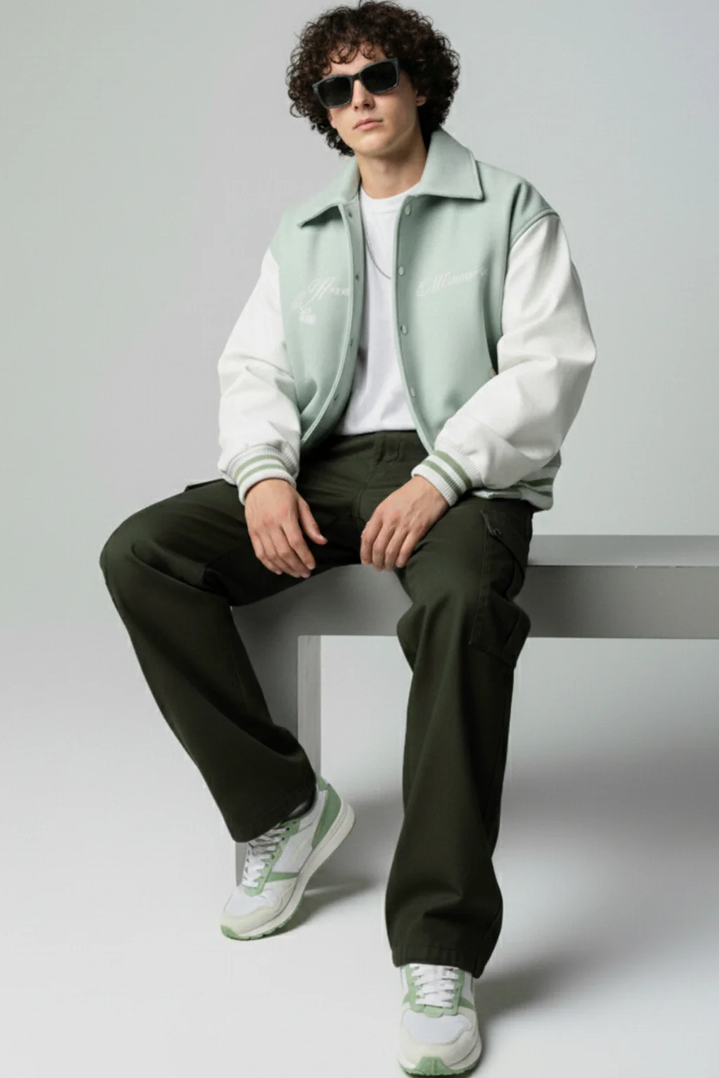 NORULES® Olive Cut-n-sew Panel Woven Exclusive