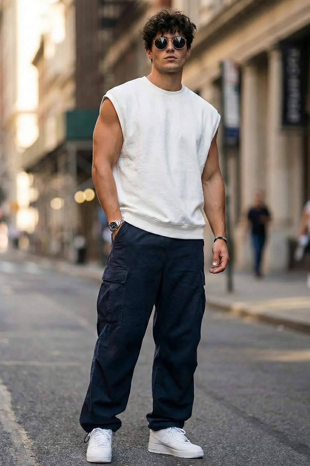 NORULES® Navy 5 Pocket Woven Straight Fit Exclusive